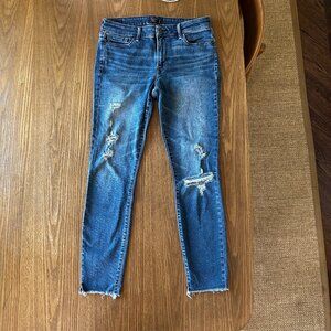 Abercrombie & Fitch Harper Ankle Low-Rise Size 27 4L
